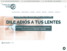 Tablet Screenshot of institutodelavision.cl